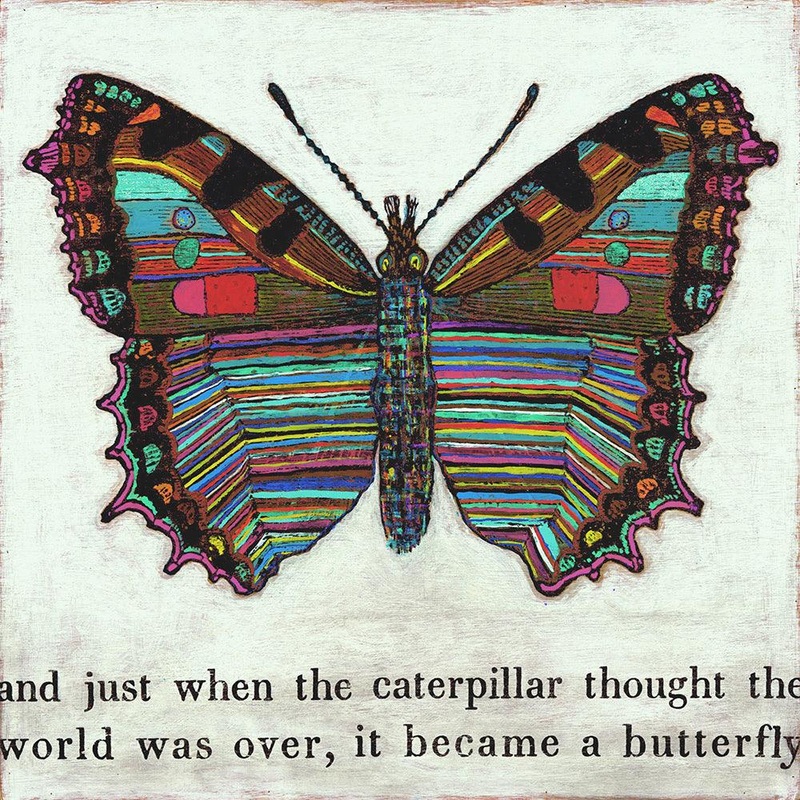 Butterfly Gallery Wrap Art Print