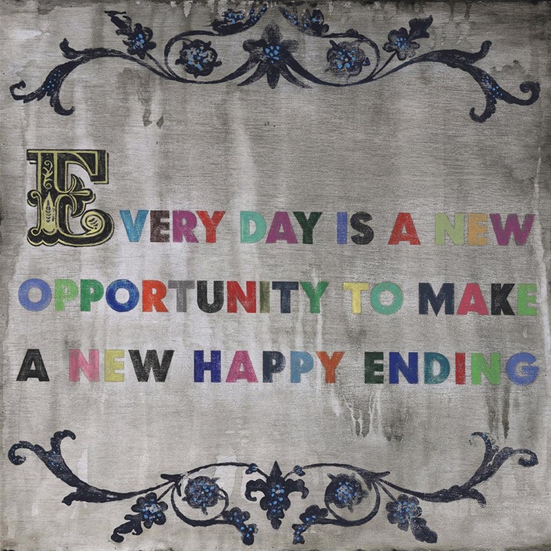 Everyday Is A New Opportunity Gallery Wrap Art Print