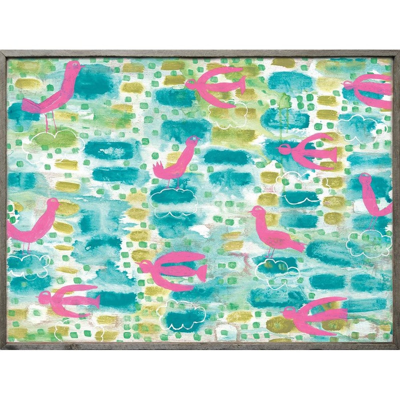 Floating Birds Art Print (Large)