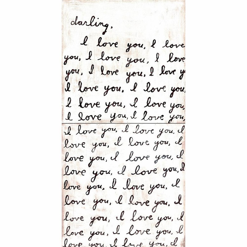 Letter For You Art Print|23″ x 23″|36″ x 36″|Both Panels|Top Panel|Bottom Panel