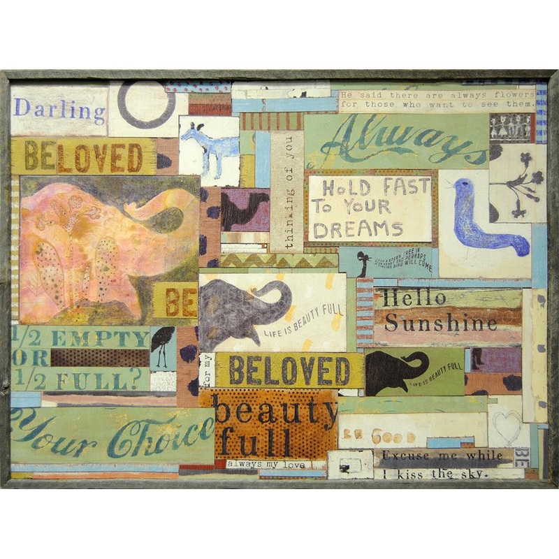 Assemblage Art Print|25″ x 36″|35″ x 46″