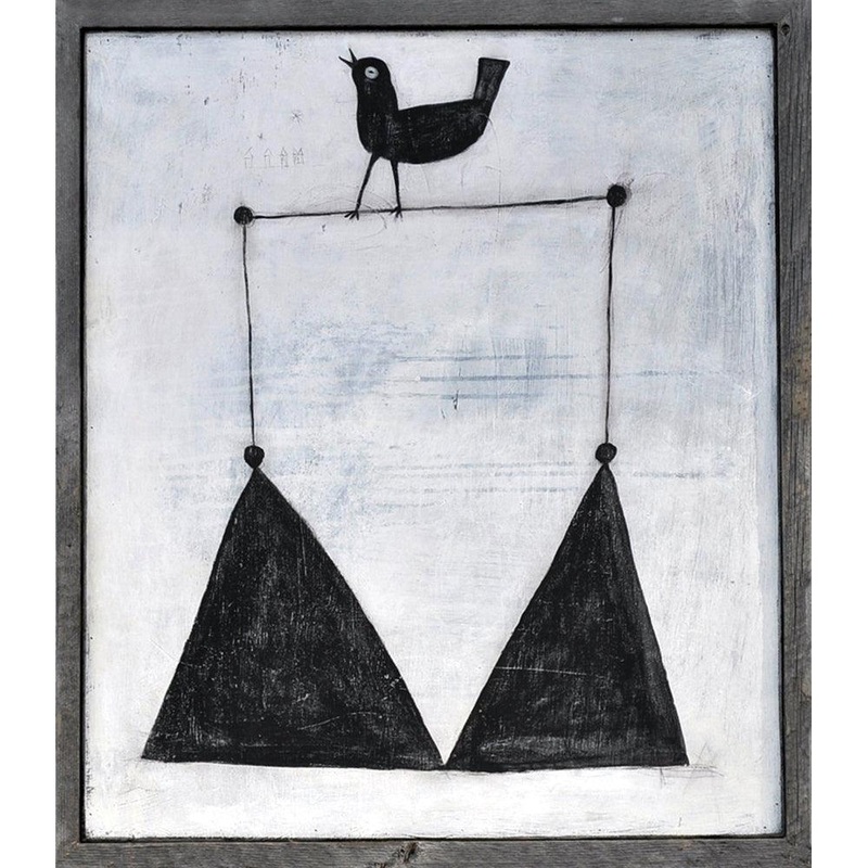 Bird On A Wire Art Print