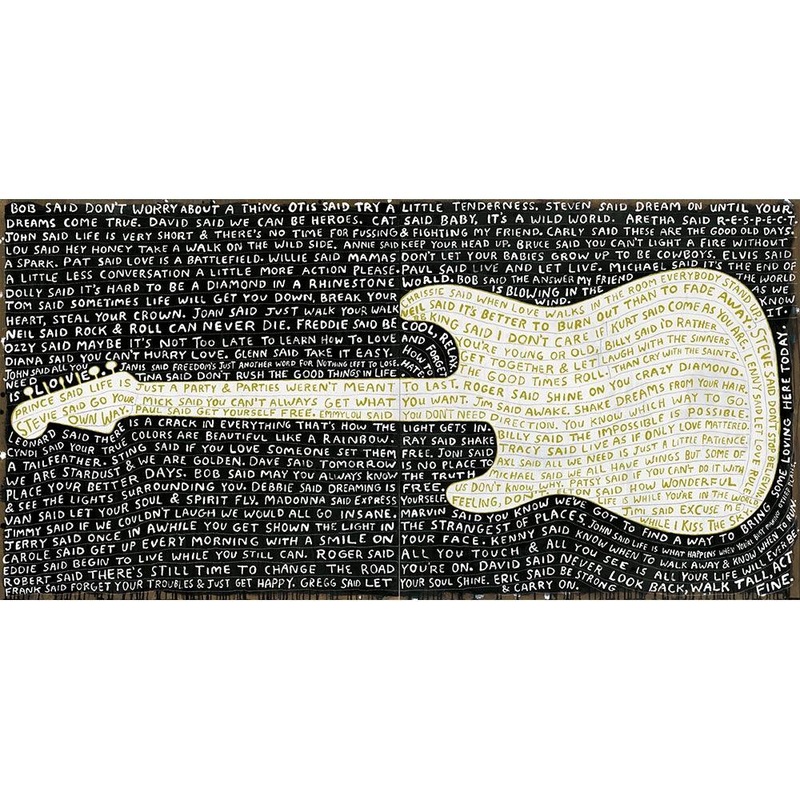 Legends Chartreuse – Black Background Art Print