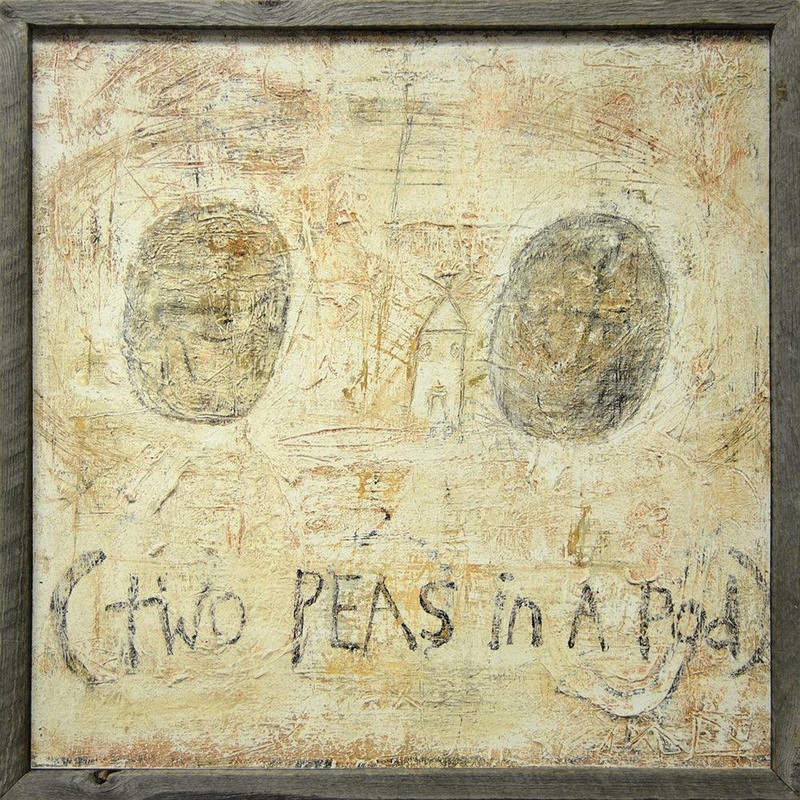 Two Peas In A Pod Art Print