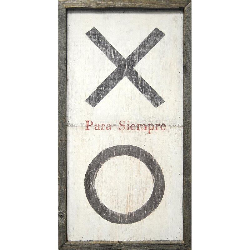 XO Para Siempre Art Print