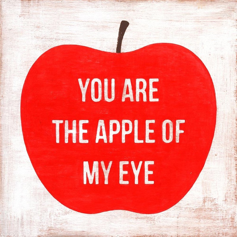 You Are The Apple Of My Eye Art Print