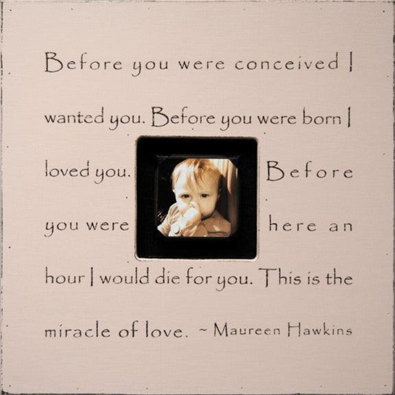 Photobox Before You Were Conceived