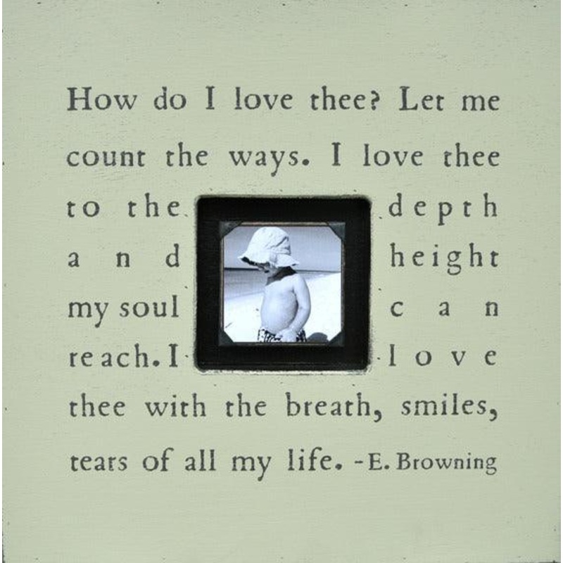 Photobox How Do I Love Thee