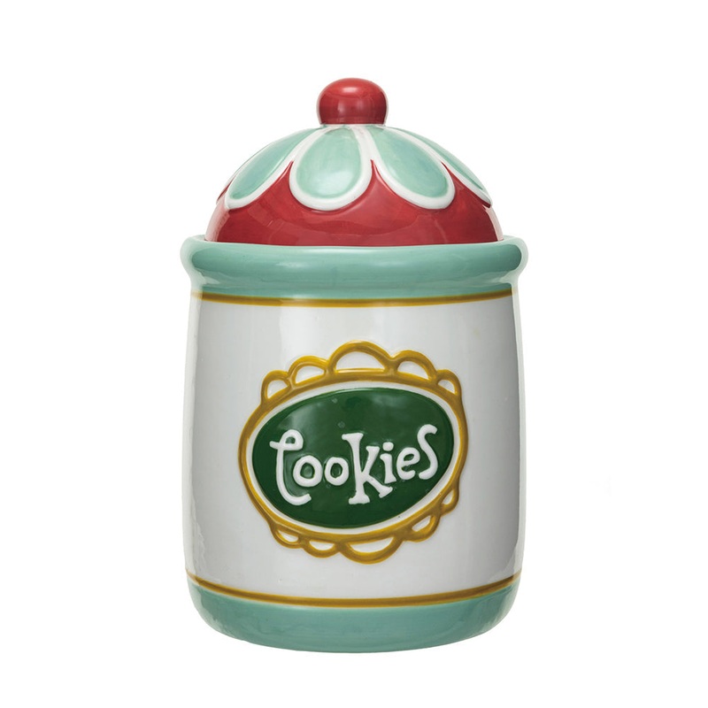 Stoneware Cookie Jar Cookies