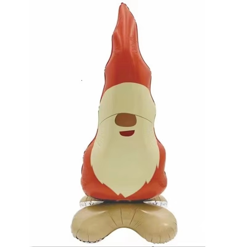 Christmas Gnome Standing Foil Balloon Decoration F07M1-63