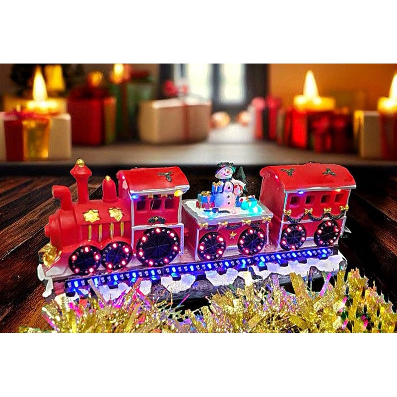 Christmas Train Decoration. Christmas Village F07M3-7-FQ23039