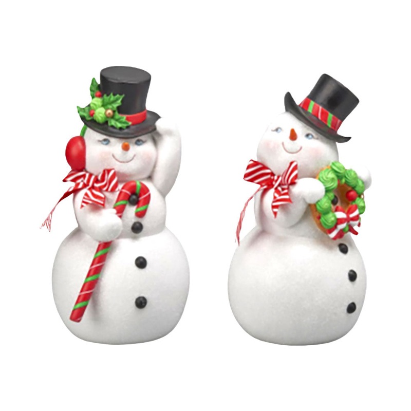12 Jolly Snowman Couple by December Diamonds