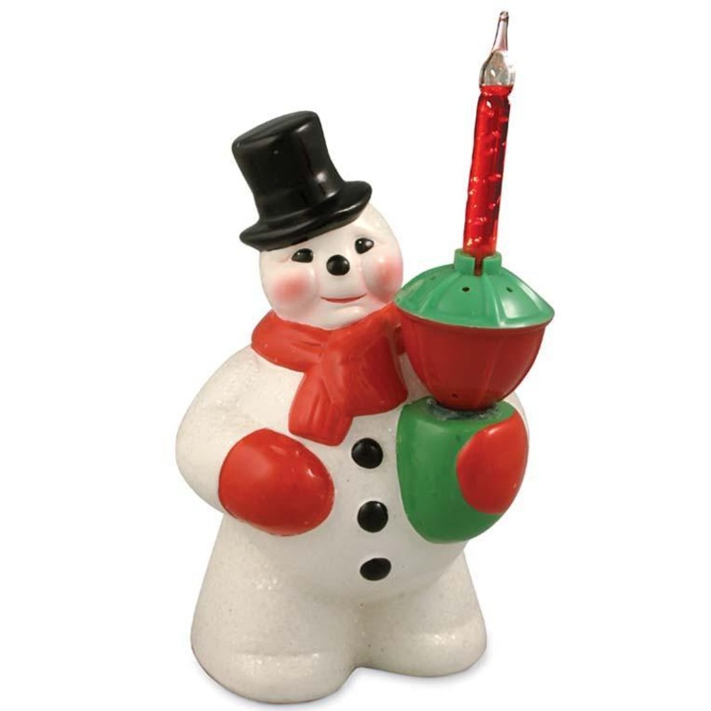 Retro Bubble Light Snowman by Bethany Lowe Designs
