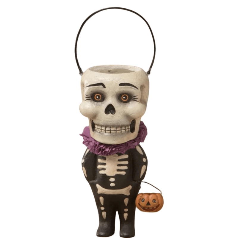 Skullie Bucket Head by Bethany Lowe Designs