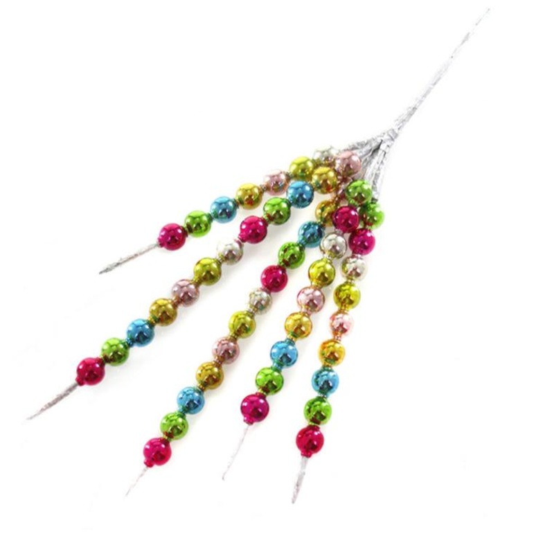 Vintage Glass Pick – Rainbow