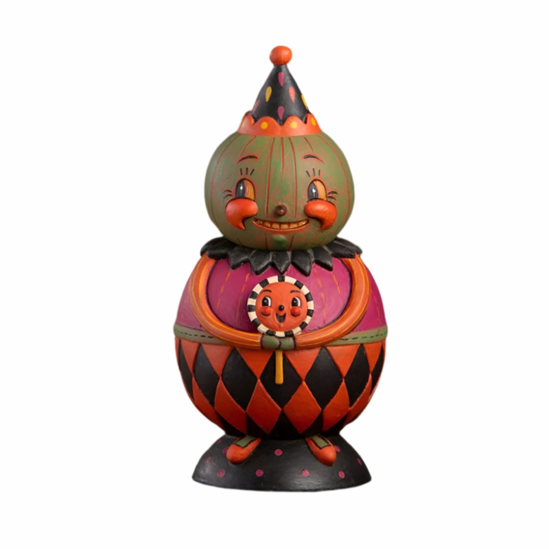Jackie Green-O-Ween Spooks Jar Johanna Parker for Bethany Lowe Designs