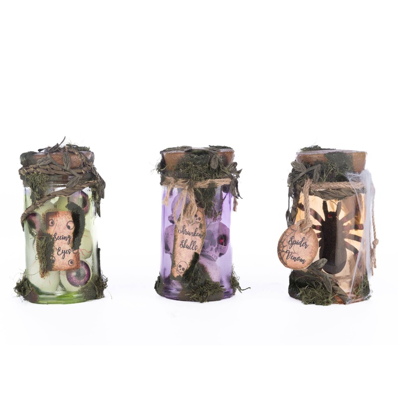 Broomstick Acres Potion Jars Assortment of 3