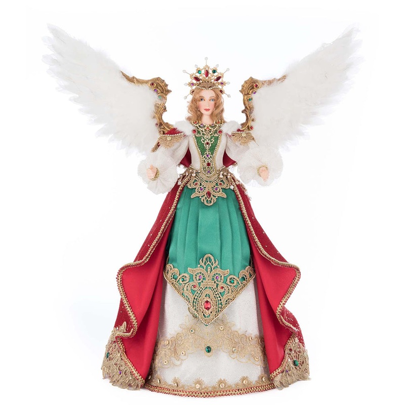 Christmas Ball Angelina Tree Topper by Katherine’s Collection