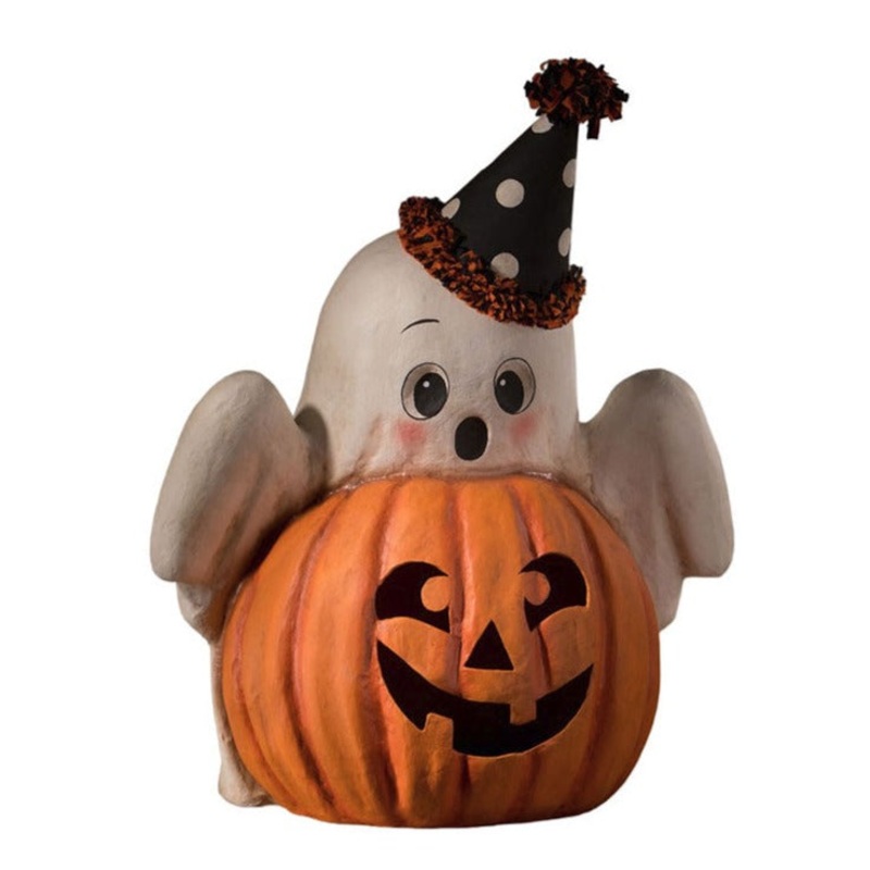 Boo Ghost Jack-O-Lantern by Bethany Lowe Designs