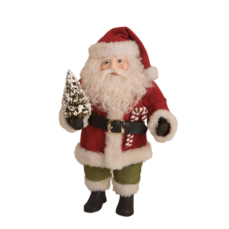 Vintage Posable Santa by Bethany Lowe Designs