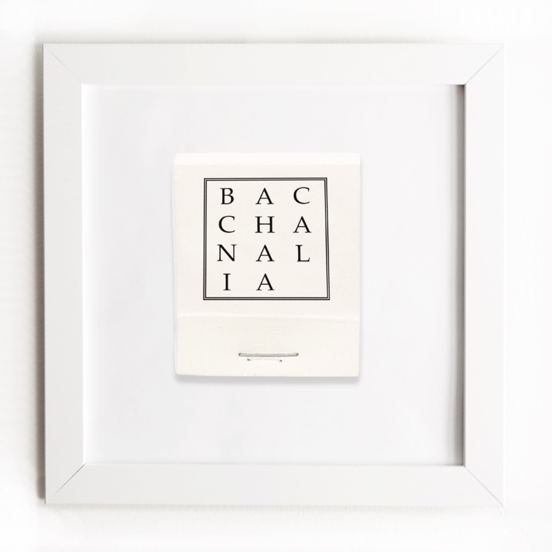 Bacchanalia (Cream)|White Frame: $135|Black Frame: $135|Burl Frame: $235|Print Only: $39