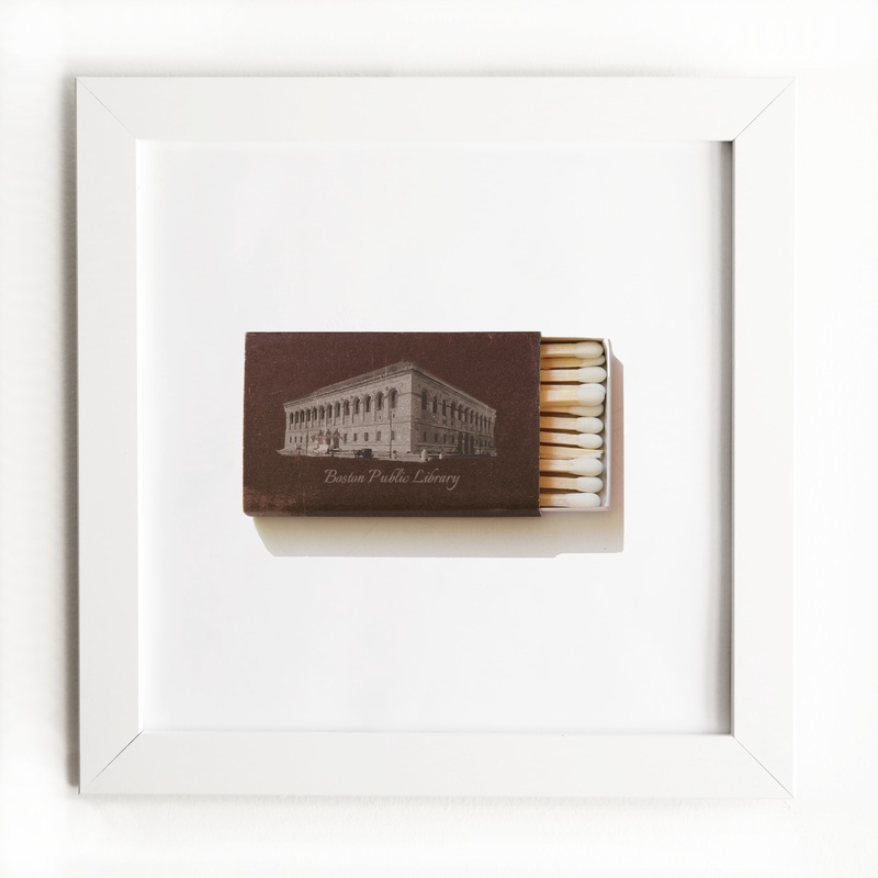 Boston Public Library|White Frame: $135|Black Frame: $135|Burl Frame: $235|Print Only: $39