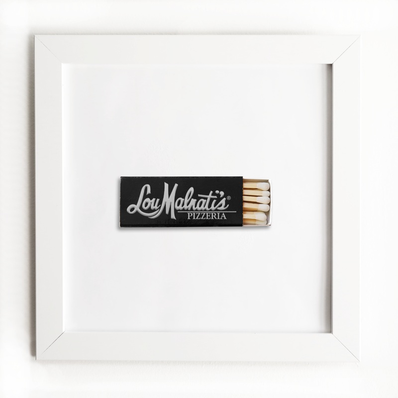 Lou Malnati’s|White Frame: $135|Black Frame: $135|Burl Frame: $235|Print Only: $39