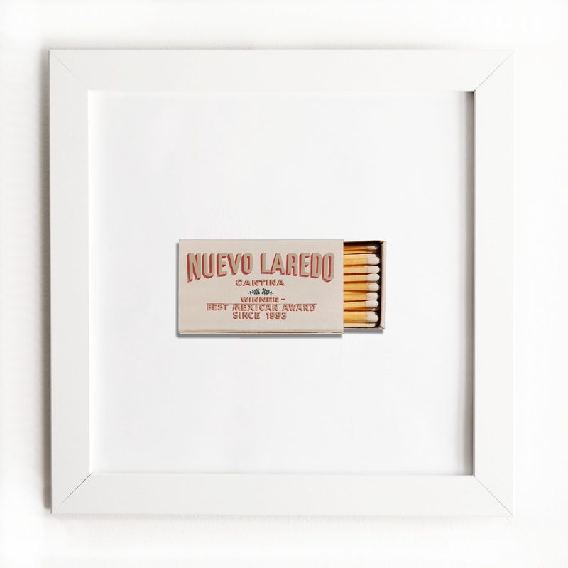 Nuevo Laredo|White Frame: $135|Black Frame: $135|Burl Frame: $235|Print Only: $39