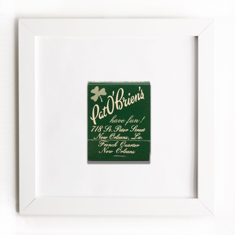 Pat O’Brien’s (Clover)|White Frame: $135|Black Frame: $135|Burl Frame: $235|Print Only: $39