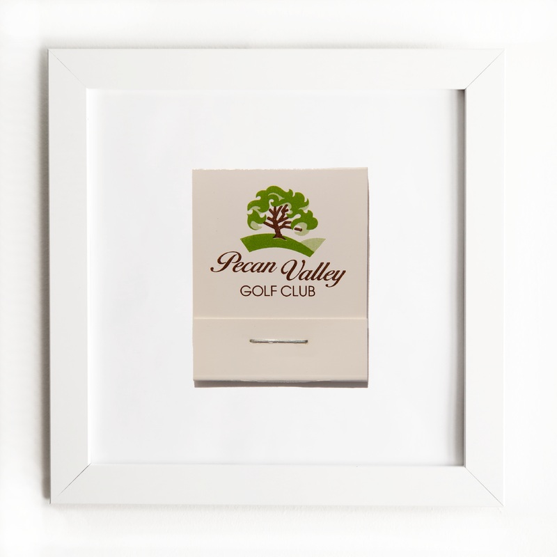 Pecan Valley Golf Club|White Frame: $135|Black Frame: $135|Burl Frame: $235|Print Only: $39
