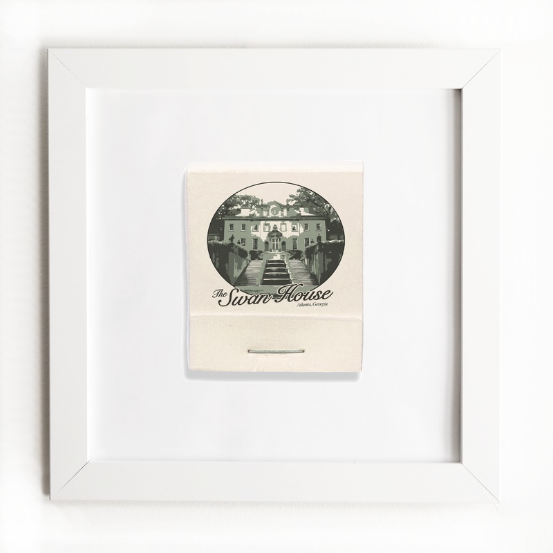 The Swan House|White Frame: $135|Black Frame: $135|Burl Frame: $235|Print Only: $39