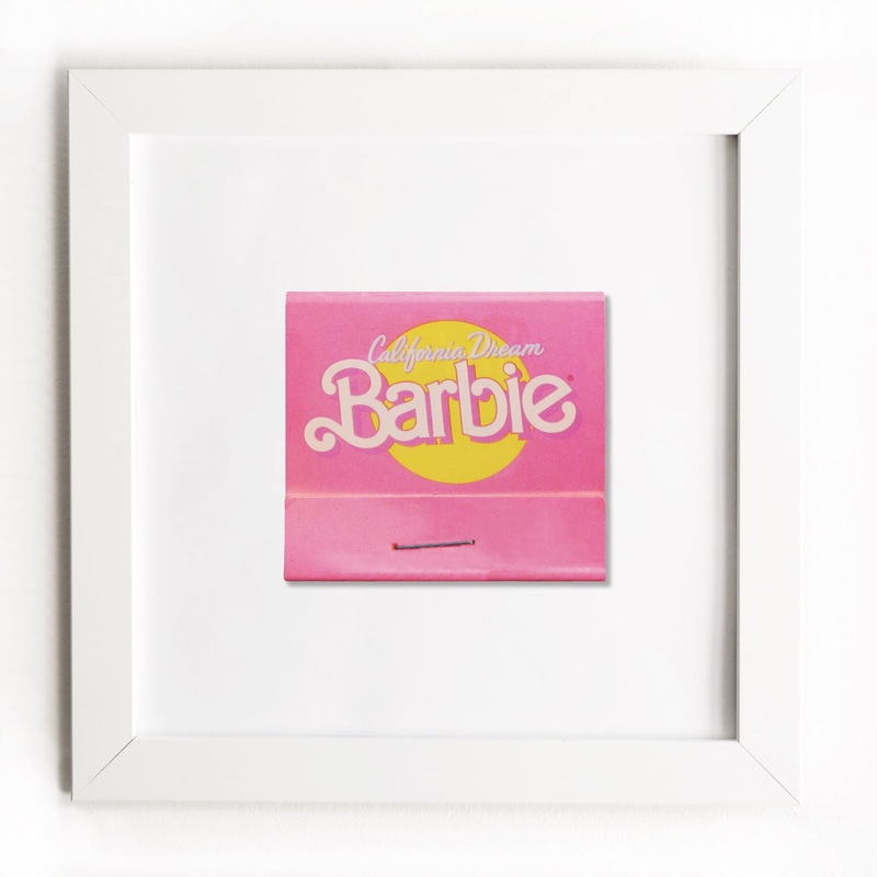 Vintage Barbie|White Frame: $135|Black Frame: $135|Burl Frame: $235|Print Only: $39
