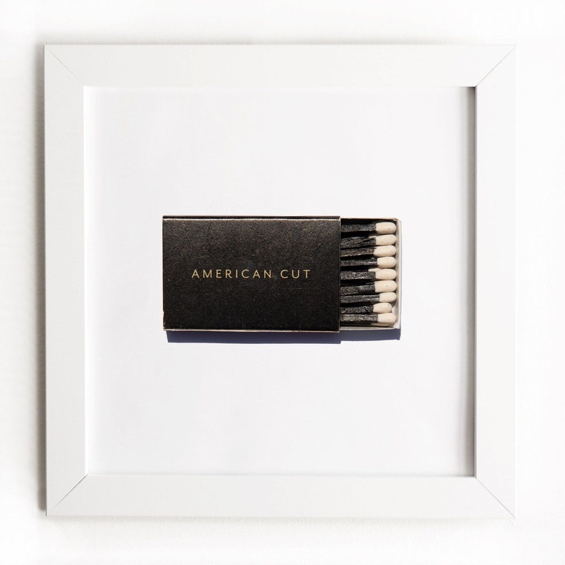 American Cut|White Frame: $135|Black Frame: $135|Burl Frame: $235|Print Only: $39