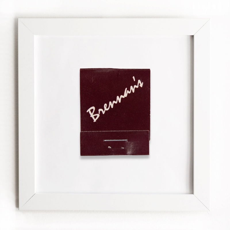 Brennan’s (Burgundy)|White Frame: $135|Black Frame: $135|Burl Frame: $235|Print Only: $39