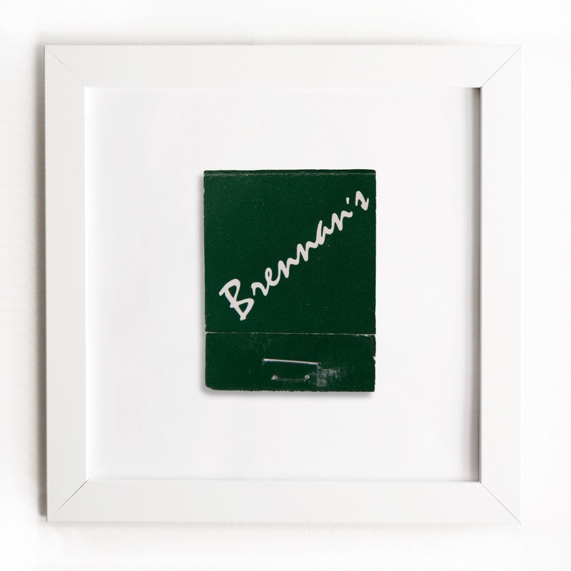Brennan’s (Green)|White Frame: $135|Black Frame: $135|Burl Frame: $235|Print Only: $39