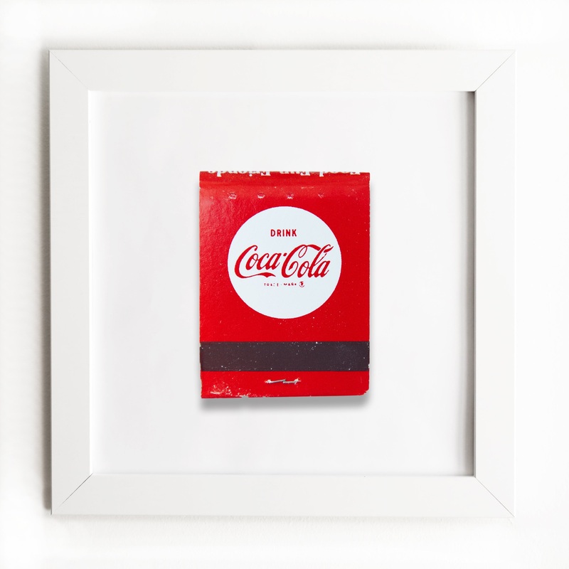 Coca-Cola (Front)|White Frame: $135|Black Frame: $135|Burl Frame: $235|Print Only: $39