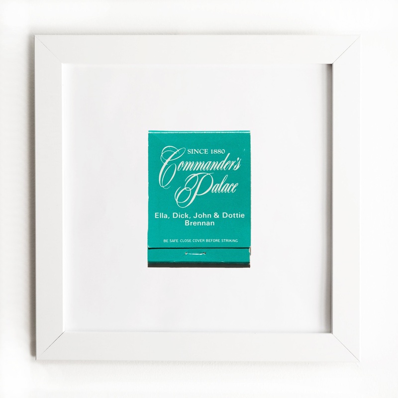 Commander’s Palace (Front)|White Frame: $135|Black Frame: $135|Burl Frame: $235|Print Only: $39