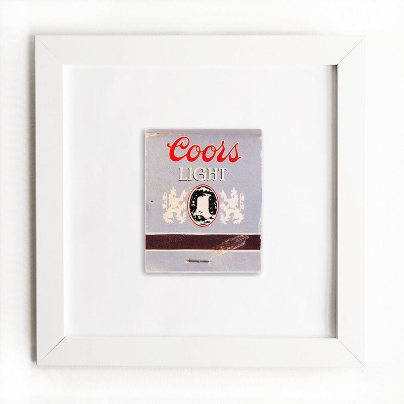 Coors Light|White Frame: $135|Black Frame: $135|Burl Frame: $235|Print Only: $39