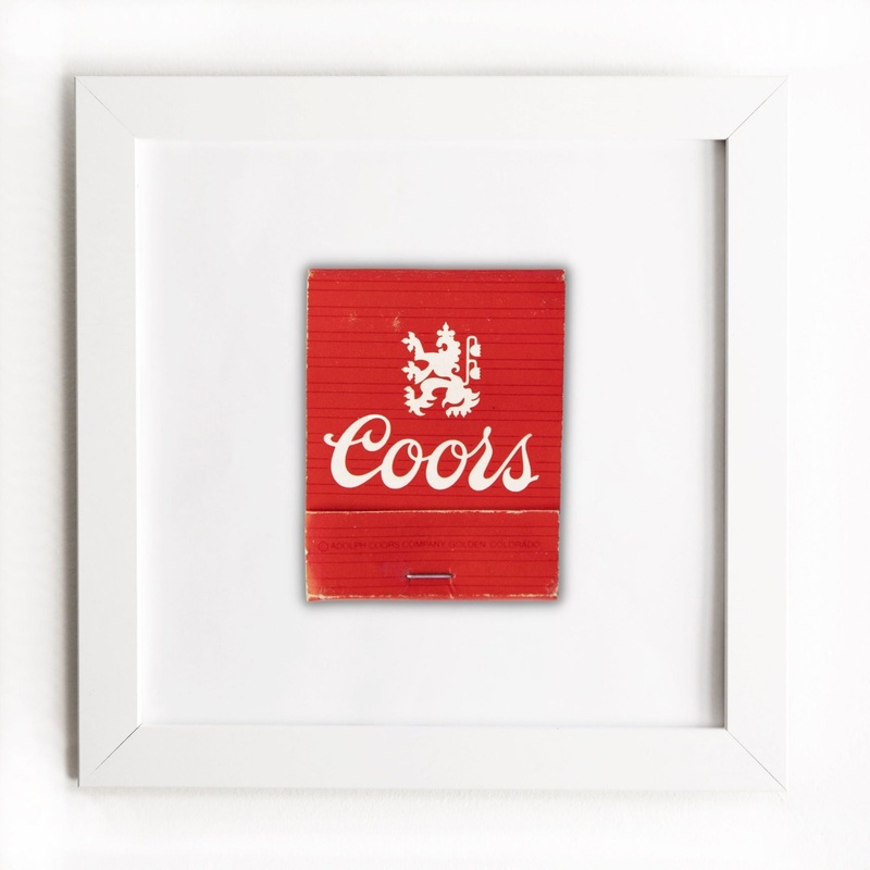 Coors|White Frame: $135|Black Frame: $135|Burl Frame: $235|Print Only: $39