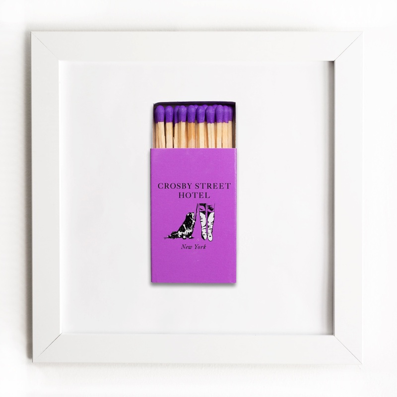 Crosby Street Hotel New York|White Frame: $135|Black Frame: $135|Burl Frame: $235|Print Only: $39
