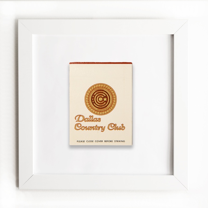 Dallas Country Club|White Frame: $135|Black Frame: $135|Burl Frame: $235|Print Only: $39
