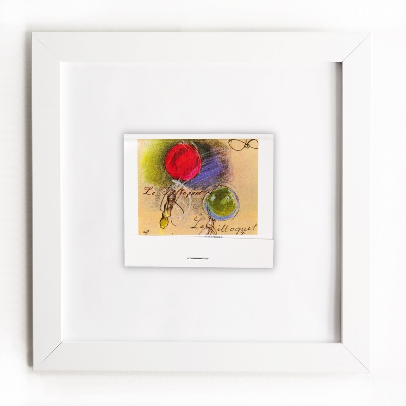 Le Bilboquet|White Frame: $135|Black Frame: $135|Burl Frame: $235|Print Only: $39