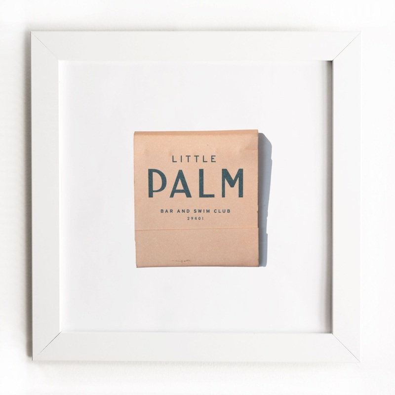 Little Palm|White Frame: $135|Black Frame: $135|Burl Frame: $235|Print Only: $39