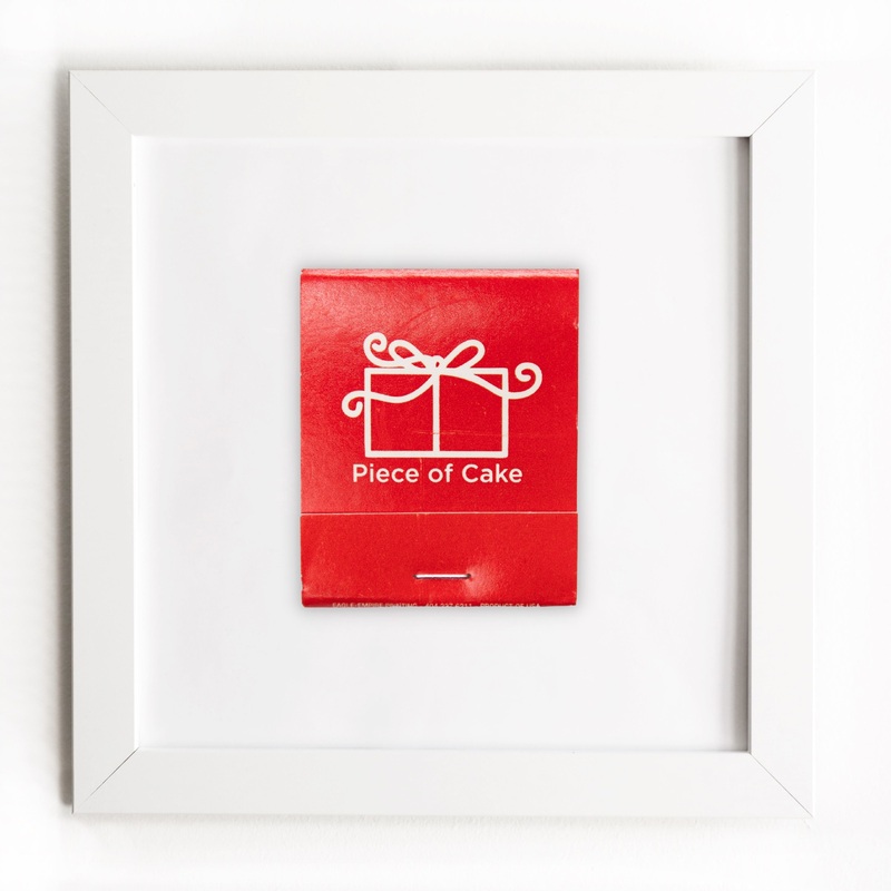 Piece of Cake|White Frame: $135|Black Frame: $135|Burl Frame: $235|Print Only: $39