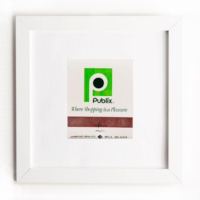 Publix|White Frame: $135|Black Frame: $135|Burl Frame: $235|Print Only: $39