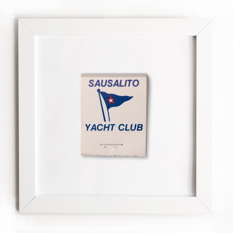 Sausalito Yacht Club|White Frame: $135|Black Frame: $135|Burl Frame: $235|Print Only: $39