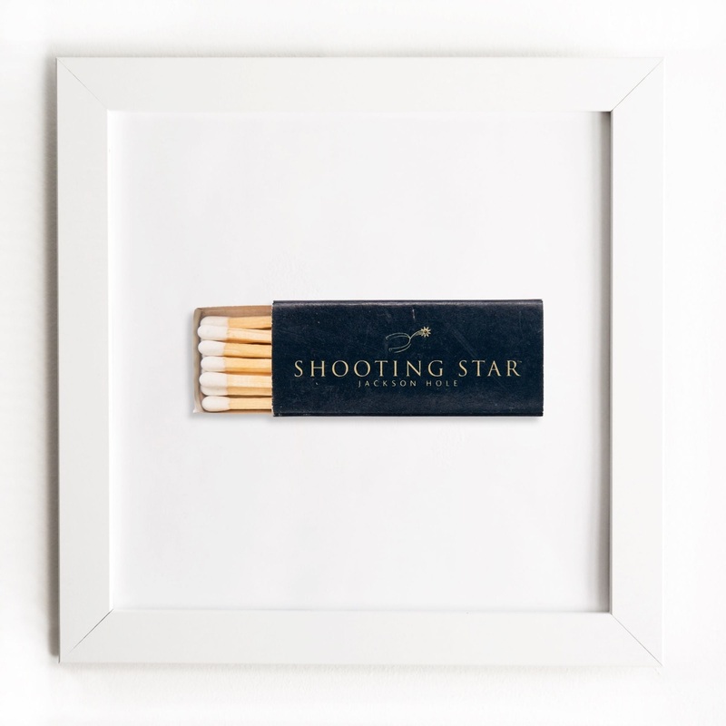 Shooting Star Jackson Hole|White Frame: $135|Black Frame: $135|Burl Frame: $235|Print Only: $39