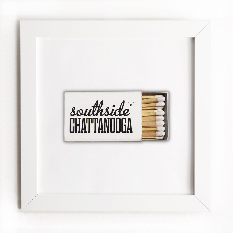 Southside Chattanooga|White Frame: $135|Black Frame: $135|Burl Frame: $235|Print Only: $39