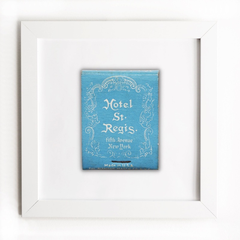St. Regis Hotel New York|White Frame: $135|Black Frame: $135|Burl Frame: $235|Print Only: $39