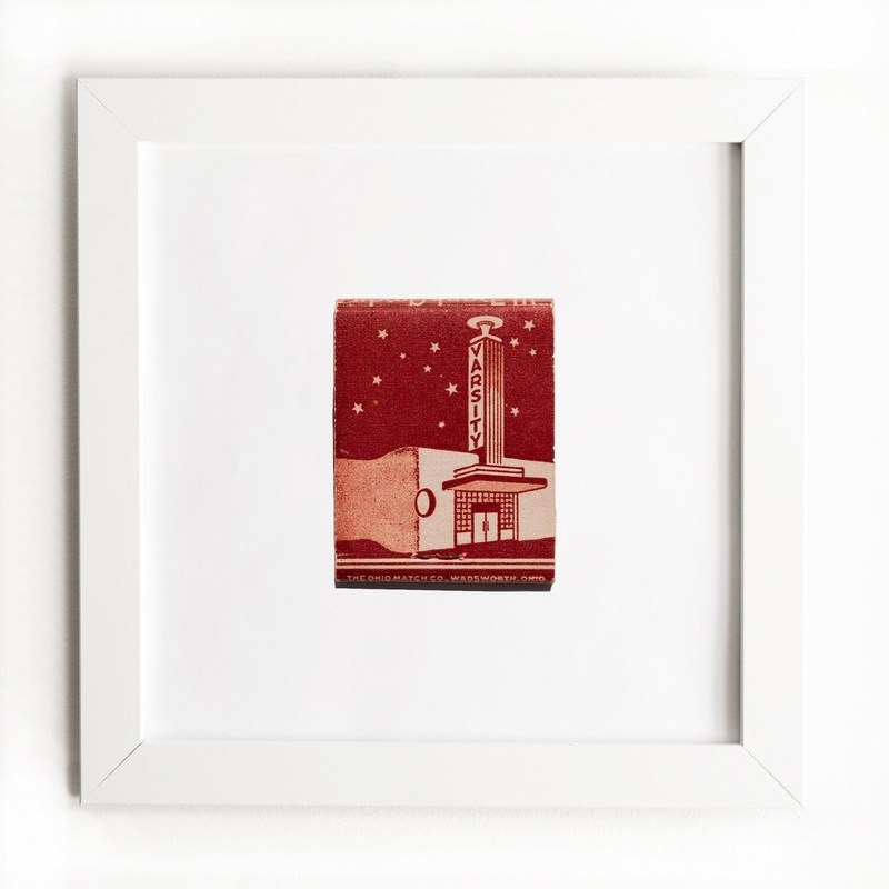 The Varsity (Back)|White Frame: $135|Black Frame: $135|Burl Frame: $235|Print Only: $39